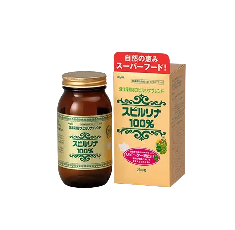 Thực phẩm bảo vệ sức khoẻ Japan Algae - Spirulina 2200 Viên (tem đỏ)